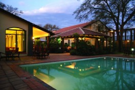Zambia hotel pool 