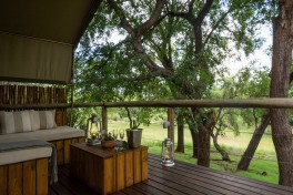 Private River Lodge view 