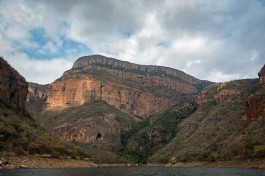 Blyde River boat cruise scenery 
