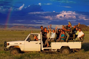 Game viewing in Namibrand