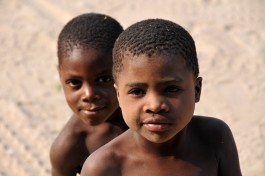 San children, Botswana Safari 