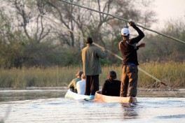 Okavango Delta mokoro trip  by Ross Huggett