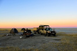 Botswana Salt Pans 