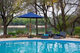 Zimbabwe & Botswana Safari Lodge pool 