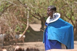 Tanzania culture, local woman 