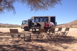 Picnic in Damaraland 