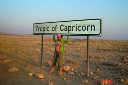 Tropic of Capricorn Namibia 