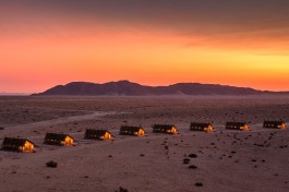 Desert accommodation 