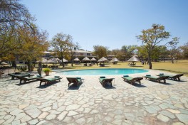 Hwange lodge pool 