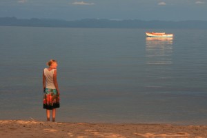 Lake Malawi sunset by Michiel Van Balen