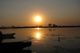 Delta sunset, Botswana 