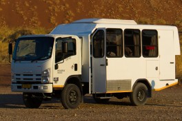 Namibia safari vehicle 