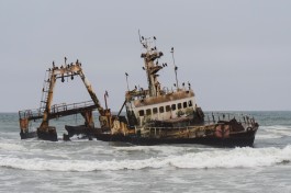 Skeleton Coast shipwreck 
