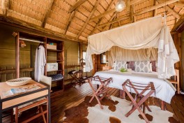 Tree Camp room interior 