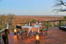 Dinner with a View in Savuti 