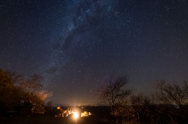 Stargazing at Kruger bush camp 