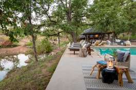 Private Game Reserve Camp setting 