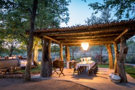 Dining at Greater Kruger Camp 
