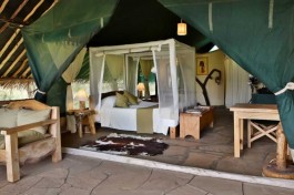 Tented room 