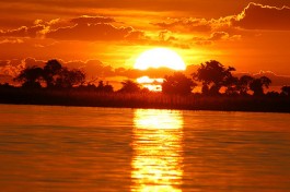 African Sunset  by Joachim Huber