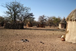 Himba Village  by Heather Cowper
