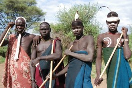 Ethiopian tribesmen 