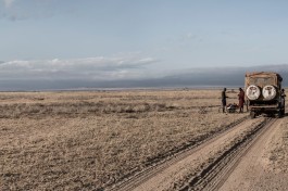 4x4 Safari vehicle in Kenya 