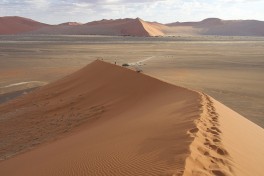 Sossusvlei Desert, Nambia Safari  by Brian Holsclaw