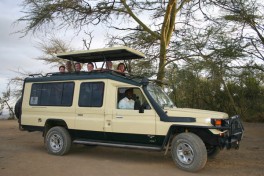 Budget Kenya Safari vehicle 