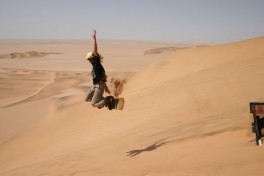 Stand up boarding namibia 