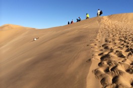 Namibia Safari sand boarding  by Brian Holsclaw