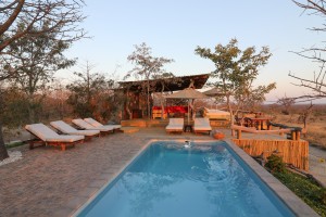 Klaserie game lodge pool