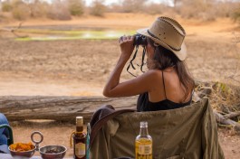 Guest at Klaserie game lodge 