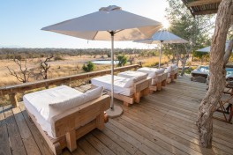 Klaserie game lodge deck  