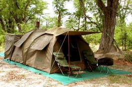 Botswana Camping Safari, tent 