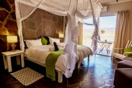 Namibia desert lodge room 