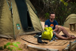 Mozambique camping 
