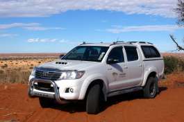 Hilux safari vehicle 