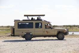 Namibia safari vehicle 