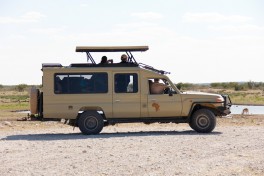 Namibia safari vehicle 