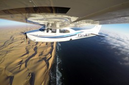 Swakopmund scenic flight namibia 