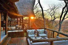 Viewing Deck in Savuti Accommodation 