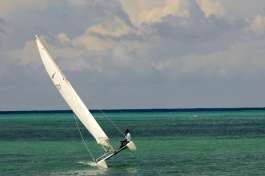 Zanzibar beach resort, sailing 