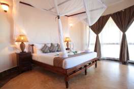 Zanzibar beach resort chalet room 