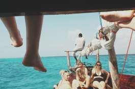 Zanzibar boat ride 