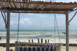 Zanzibar beach loungers 