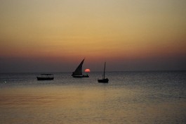Sunset over Zanzibar  by ogwen