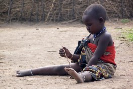 Masai child 