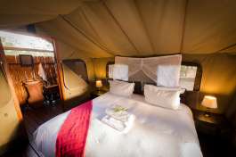Tented room 