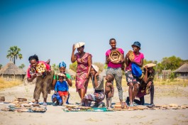 Botswana safari - cultural village 
